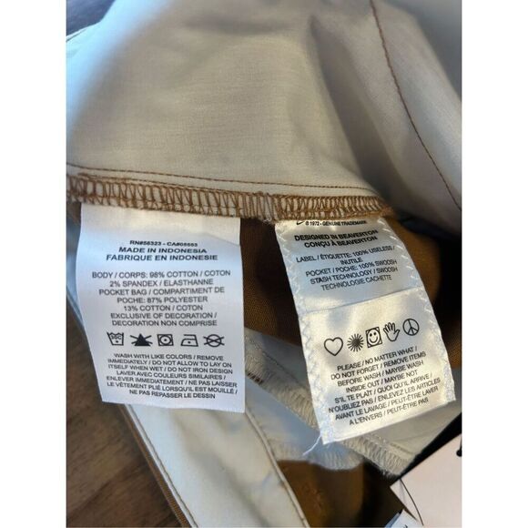 Nike Life El Chino Men's Size 34 Pants Ale Brown - Picture 8 of 12